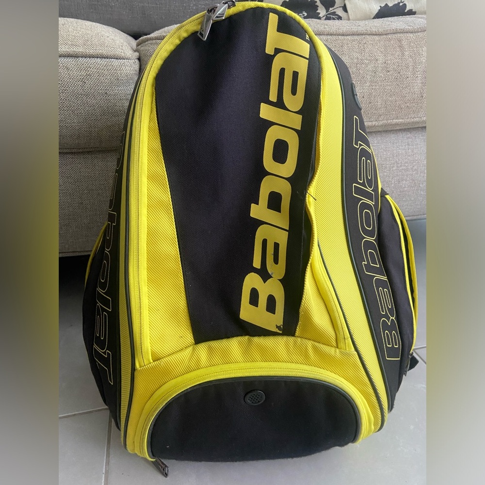 Babolat 2019 Pure Series Quality Tennis Backpack (Aero Yellow/Black)